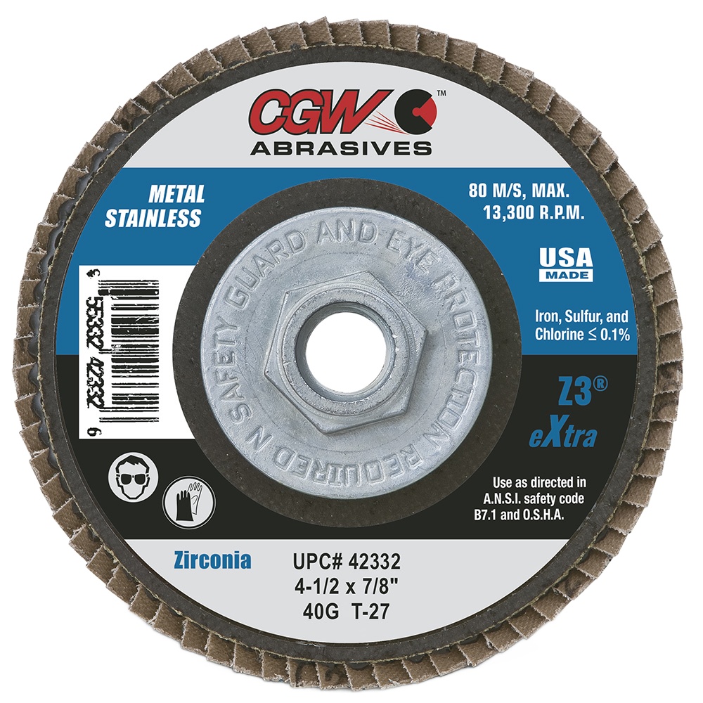 Picture of CGW "Camel" Abrasive 6X5/8-11 T29 Z3-40 Disc Flap